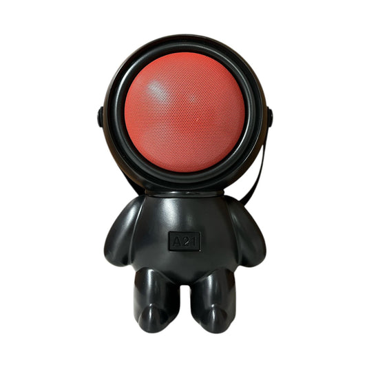 f83afa92-ba51-4db2-9734-7c721a78a021.jpg Astronauta Parlante Recargable con Panel Solar USB - Imagen 1