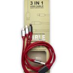 CABLE USB TRIPLE