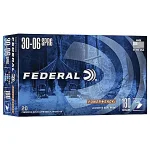 Federal Power-Shok 30-06 Springfield 180gr Soft Point Hunting Ammunition - 20 Rounds