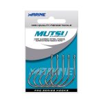 Anzuelo Marine Sports Mutsu Black Nikel Blister - Medida: 5/0 x 20 Unidades