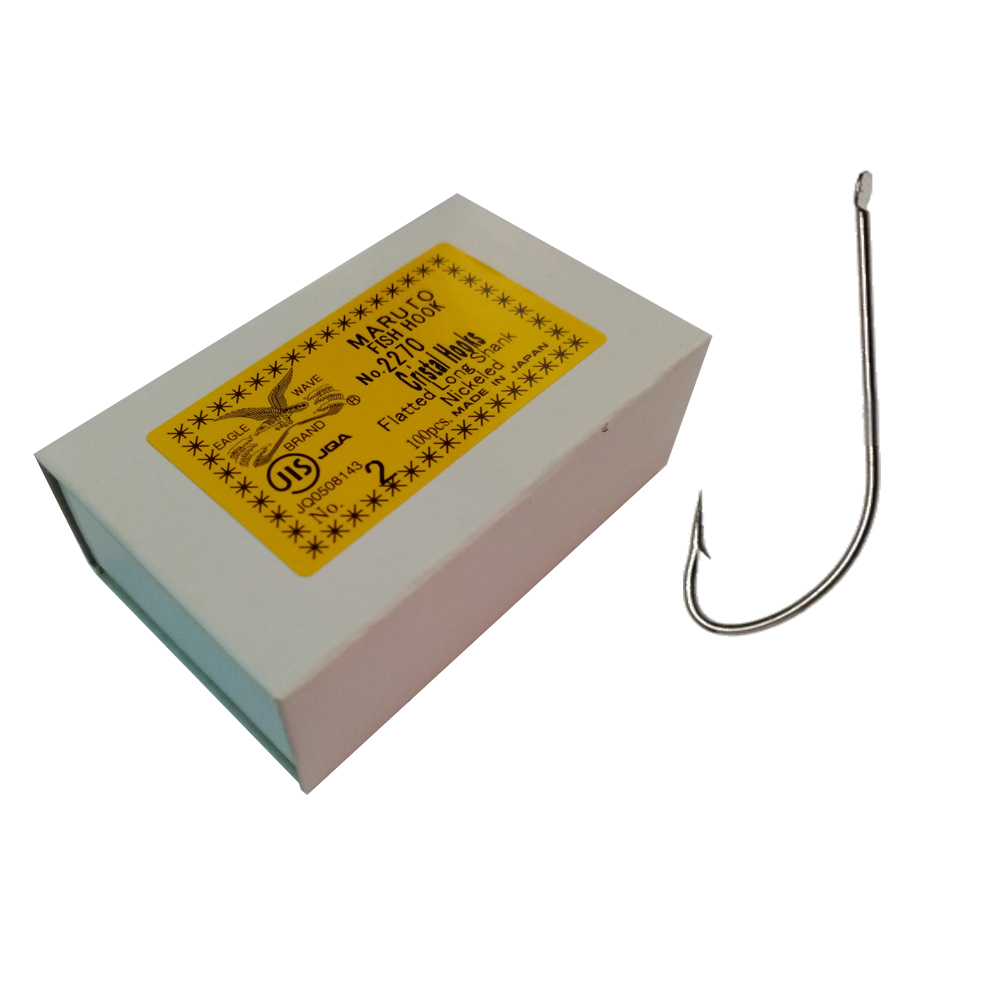 2270-1.jpg Anzuelo Maruto 2270 Niquelado - Medida: Nº 3 x 100 unidades - Imagen 1