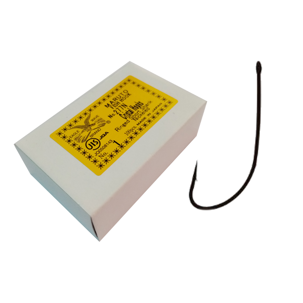 277N-1.jpg Anzuelo Maruto 277N Niquelado - Medida: Nº 3 x 100 unidades - Imagen 1