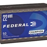 Federal Champion .22WMR 40gr Magnum Rimfire Ammunition - Premium 50-Round Box