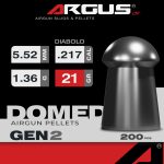 Chumbos Argus Domed Cal 5.52 21 Grain - Imagen 2