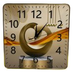 Reloj De Pared Cuadrado 30cm. Granaventura Decorativo