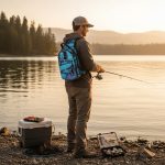 Mochila Tsurinoya Compacta Pesca Organizadora Señuelos - Imagen 5
