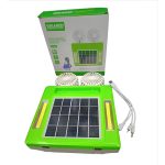 Luz Solar Con Ventilador Integrado Para Exterior