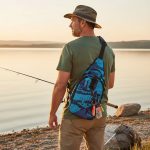 Mochila Tsurinoya Compacta Pesca Organizadora Señuelos - Imagen 8