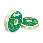 Tanza Araty SuperFlex Blanca x 100m - Diámetro: 0.80mm x 1000m GRIS