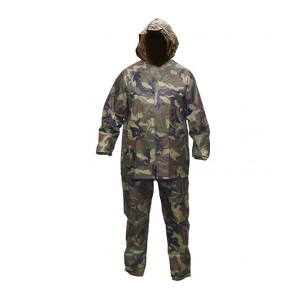 ropa-para-lluvia.jpg Equipo de Lluvia Camuflado con Capucha - Talle: XXXL - Imagen 1