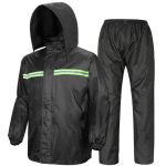 Equipo de Lluvia Reflectivo con Forro Interior y Capucha - Talle: XXL