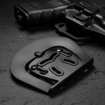 Canana Exterior Glock 17 19 23 34 35 Polimero Negro Rigido - Imagen 4