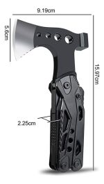 Hacha Multifuncion Herramienta 15 En 1 Multiuso Granaventura - Imagen 6