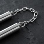 Nunchaku De Metal Artes Marciales Defensa Profesional Ninja - Imagen 6