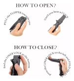 Navaja Tactica Militar Dentada Corta Soga Supervivencia - Imagen 3