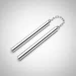 Nunchaku De Metal Artes Marciales Defensa Profesional Ninja - Imagen 4