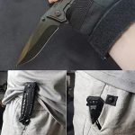 Navaja Tactica Militar Dentada Corta Soga Supervivencia - Imagen 4