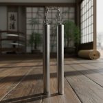 Nunchaku De Metal Artes Marciales Defensa Profesional Ninja - Imagen 10