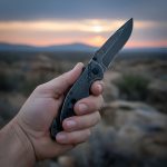 Navaja Flecha Calavera Modelo De La Muerte Black