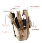 Bolso Táctica Pequeño Militar Molle Riñonera Unisex - Imagen 8