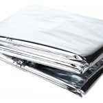 Manta Térmica Aluminizada Emergencia Supervivencia 1.6x2.10m