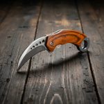 Navaja Karambit Mango De Madera T Rex Mortal - Imagen 2