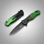 Navaja Cuchillo Táctico Supervivencia Con Rompe Cristales - Imagen 10