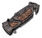 Navaja Táctica Militar Boker Negra Supervivencia Filo - Imagen 3