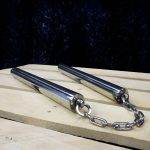 Nunchaku De Metal Artes Marciales Defensa Profesional Ninja