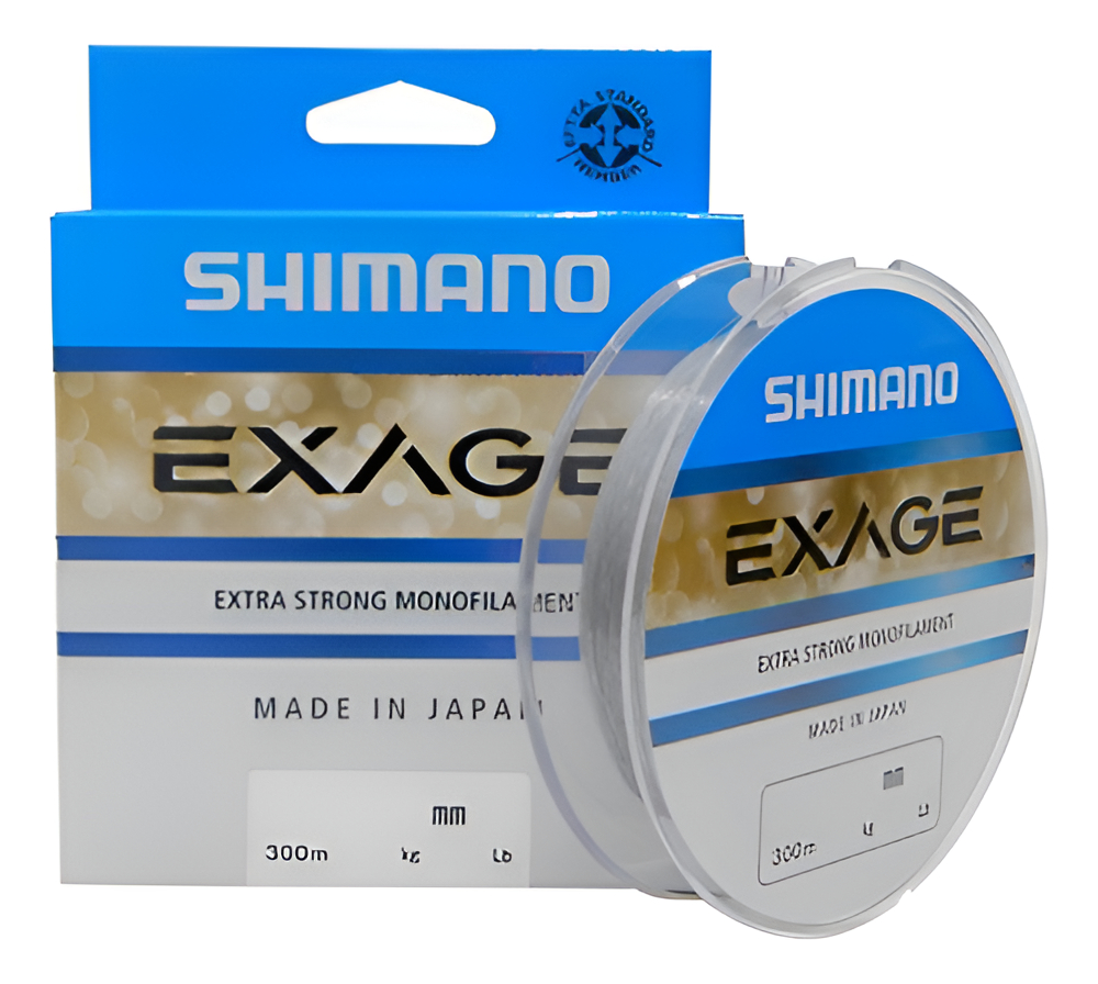 D_829867-MLU96790097240_112025-F.jpg Shimano - Monofilamento - Exage 0.225mm -0.40mm X 300m- Gris - Imagen 1