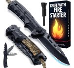 Navaja Multiuso Táctica Salvaje Plegable Cuchillo Superviven