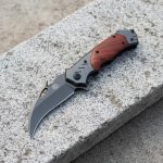 Navaja Karambit Madera Ultra Killer Con Enganche - Imagen 4