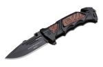 Navaja Táctica Militar Boker Negra Supervivencia Filo - Imagen 2