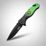 Navaja Cuchillo Táctico Supervivencia Con Rompe Cristales - Imagen 5