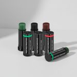 Pintura Facial Camuflaje Militar Sticks Negro Verde Marrón - Imagen 5