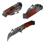 Navaja Karambit Madera Ultra Killer Con Enganche - Imagen 3