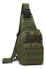 Bandolera Bolso Tactico De Pecho Tela Oxford Gran Aventura - Imagen 2
