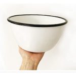 Bowl Sue 24 Esmaltado Grande Ensaladera Amasado Calidad - Imagen 3