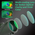 Monocular Visor Monoculo Telescopioseguridad Caza Camping - Imagen 3