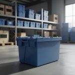 Contenedor Logística Apilables Tapa Caja Delivery 60x40x27 - Imagen 5