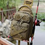 Mochila Bandolera De Pesca O Bolso Táctico Camping Multiusos - Imagen 7
