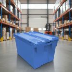 Contenedor Logística Apilables Tapa Caja Delivery 60x40x27