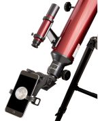 Telescopio Astronómico Carson Refractor Rp-400sp 50x-111x Con Trípode Aluminio Rojo
