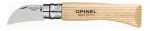 Cuchillo Opinel N°7 Castañas Acero Inoxidable Mango Madera Crema