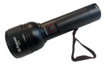 Linterna Táctica Led Recargable Con Zoom Roswell 800lm Luz Blanca Blanco Negro