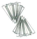 Pack De 40 Estacas De Hierro Galvanizada Para Carpa Explorer - Imagen 2