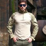 Uniforme De Combate / Remera Militar Camuflada De Cazadores - Imagen 8