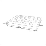 Colchón Inflable Klimber Dos Plazas Gris 191x137x22 Cm 220kg Resistente - Imagen 5