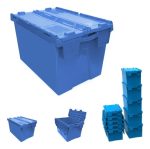 Contenedor Logística Apilables Tapa Caja Delivery 60x40x27 - Imagen 2