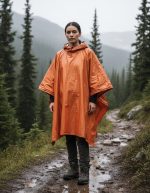 Ponchos Chubasqueros Impermeables Reflectante De Emergencia. - Imagen 2